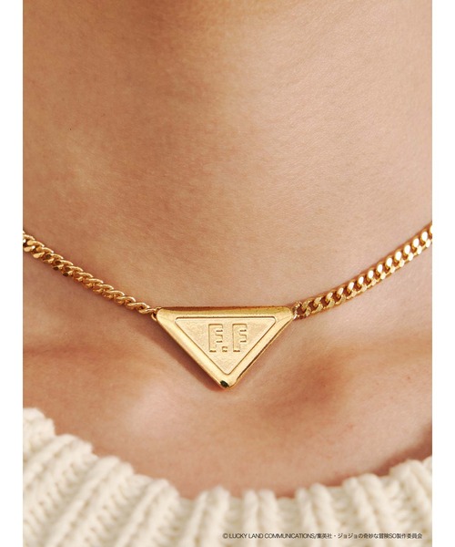 PAMEO POSE（パメオポーズ）の「【ジョジョの奇妙な冒険 ストーンオーシャン×PAMEO POSE】F・Fチョーカー（ネックレス・レディース・シルバー/ゴールド・FREE）」の8枚目の写真