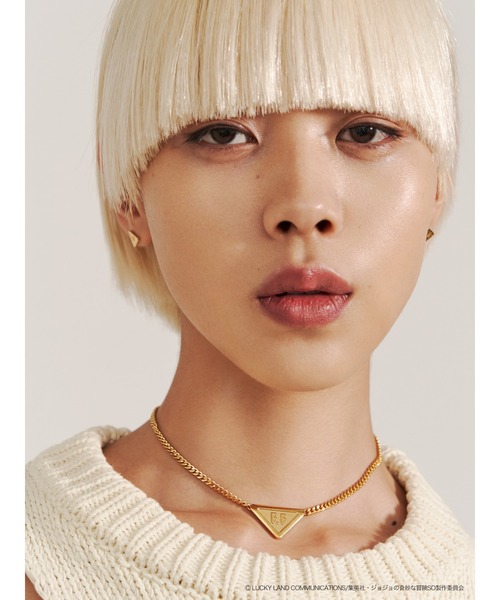 PAMEO POSE（パメオポーズ）の「【ジョジョの奇妙な冒険 ストーンオーシャン×PAMEO POSE】F・Fチョーカー（ネックレス・レディース・シルバー/ゴールド・FREE）」の11枚目の写真