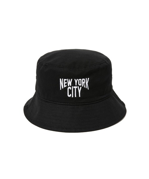   ロゴ NY CITY ニューヨーク シティ バケットハット NYCロゴプリントバケットハット 帽子 メンズ レディース帽子 NYC