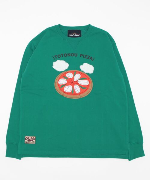チャイハネ(チャイハネ)の「【チャイハネ】Amina×grn パチモMEN'SトップスMサイズ(スウェット・メンズ・グレー/グリーン/キャメル・FREE)」の1枚目の写真
