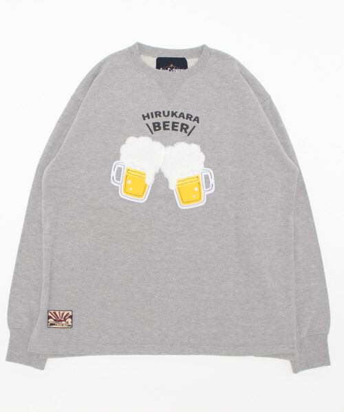チャイハネ(チャイハネ)の「【チャイハネ】Amina×grn パチモMEN'SトップスMサイズ(スウェット・メンズ・グレー/グリーン/キャメル・FREE)」の9枚目の写真