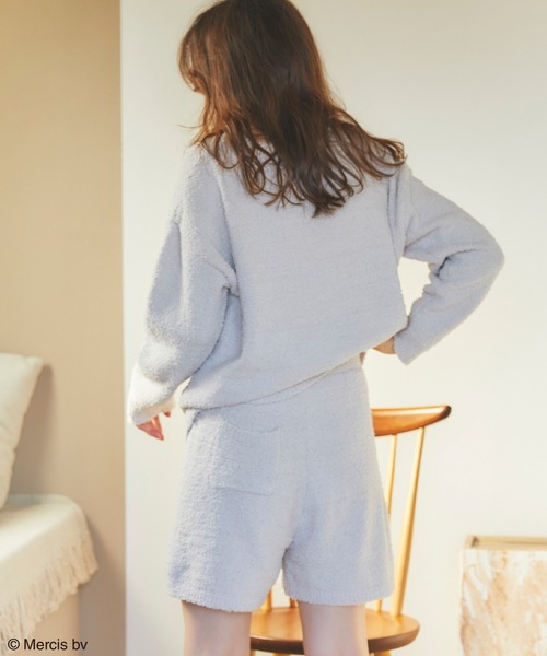 Miffy( ミッフィー)の「【ミッフィー/miffy】もこもこルームウェア長袖トップス(ルームウェア/パジャマ・レディース・グレー/ピンク/ブルー/アイボリー/ホワイト/チャコールグレー/ベビーピンク・M/LL/L/3L)」の21枚目の写真