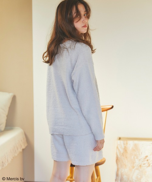 Miffy( ミッフィー)の「【ミッフィー/miffy】もこもこルームウェア長袖トップス(ルームウェア/パジャマ・レディース・グレー/ピンク/ブルー/アイボリー/ホワイト/チャコールグレー/ベビーピンク・M/LL/L/3L)」の16枚目の写真