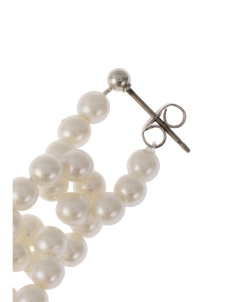 PAMEO POSE（パメオポーズ）の「Toy Beads Pierce（ピアス（両耳用）・レディース・マルチ/ホワイト・FREE）」の8枚目の写真