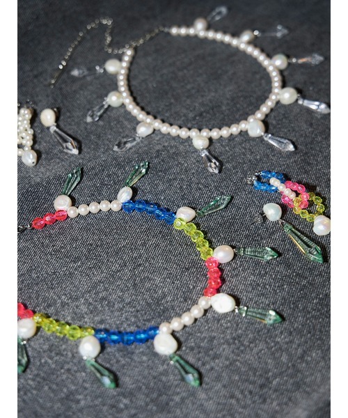 PAMEO POSE（パメオポーズ）の「Toy Beads Pierce（ピアス（両耳用）・レディース・マルチ/ホワイト・FREE）」の21枚目の写真