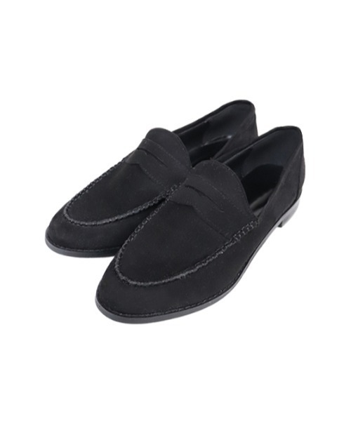 AMAIL（アマイル）の「Suede simple loafer（ローファー・レディース・ブラック/ブラウン・S/M/L）」の11枚目の写真