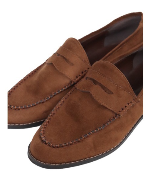 AMAIL（アマイル）の「Suede simple loafer（ローファー・レディース・ブラック/ブラウン・S/M/L）」の14枚目の写真