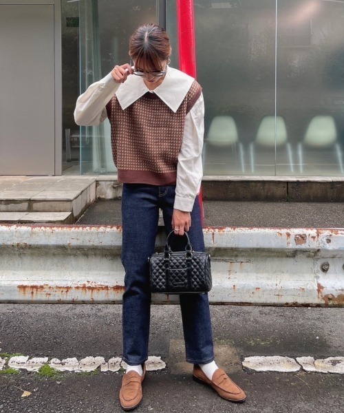 AMAIL（アマイル）の「Suede simple loafer（ローファー・レディース・ブラック/ブラウン・S/M/L）」の6枚目の写真