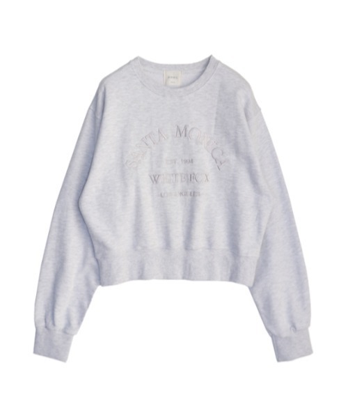 AMAIL(アマイル)の「Santa Monica sweat(スウェット・レディース・グレー/ブルー・FREE)」の10枚目の写真