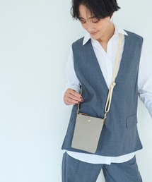 Breath TOPKAPI | 【Breath TOPKAPI /ブレス トプカピ】 SCOTCH GRAIN スコッチグレイン ネオレザー サコッシュ スマホ ショルダー レディース バッグ【VERY 掲載】(ショルダーバッグ)