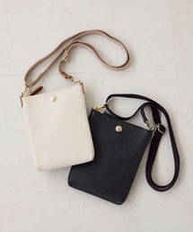 Breath TOPKAPI | 【Breath TOPKAPI /ブレス トプカピ】 SCOTCH GRAIN スコッチグレイン ネオレザー サコッシュ スマホ ショルダー レディース バッグ【VERY 掲載】(ショルダーバッグ)