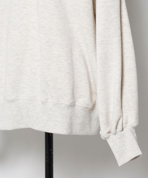 Bonjour Sagan（ボンジュールサガン）の「BONJOURロゴスウェット（スウェット・レディース・チャコールグレー/ブラウン/オートミール/ベージュ/グリーン系その他・FREE）」の19枚目の写真