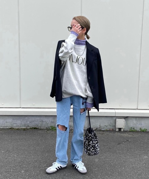 model：H152 着用サイズ：FREE