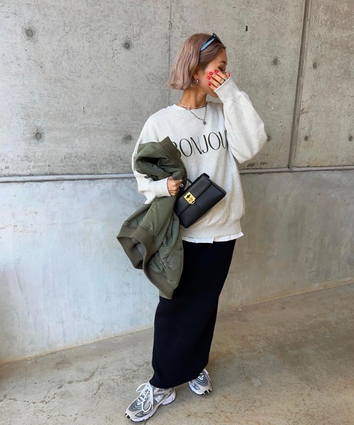model：H158 着用サイズ：FREE