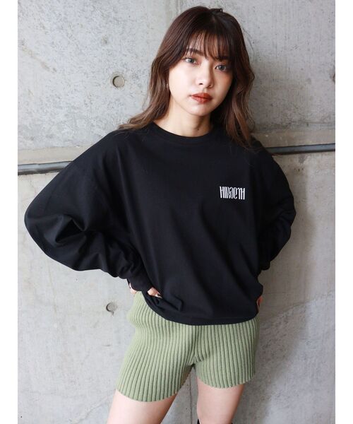 MURUA（ムルーア）の「リブニットキュロット（スウェットパンツ・レディース・ブラック/グレー/モカ・FREE）」の22枚目の写真