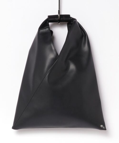 MM6 メゾンマルタンマルジェラ　バッグ　ブラック MM6 - MM6メゾンマルジェラ☆マルタンマルジェラ☆ワッペン