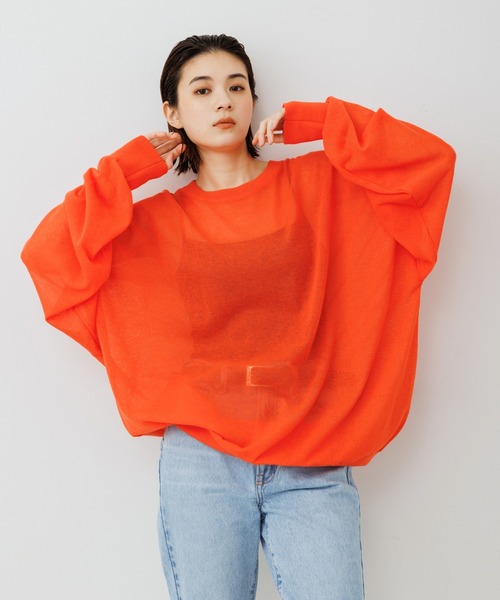 美品♪アダムエロペ　ラミー ビッグシャツ　リネンシャツ　ゆったり　ブルー　麻 美品♪アダムエロペ ラミー ビッグシャツ リネンシャツ ゆったり
