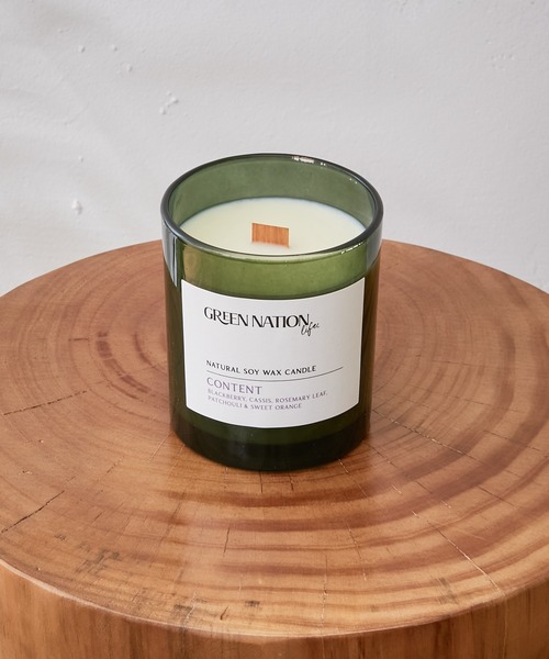 BIRTHDAY BAR（バースデイバー）の「Green Nation Life ウッドウィック ソイキャンドル 300g（キャンドル・レディース・その他1/その他2・フリー）」の7枚目の写真