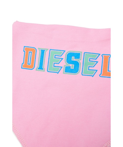 DIESEL(ディーゼル)の「ベビースタイ ロゴ(スタイ/よだれかけ・キッズ・ピンク/その他・UNI)」の4枚目の写真
