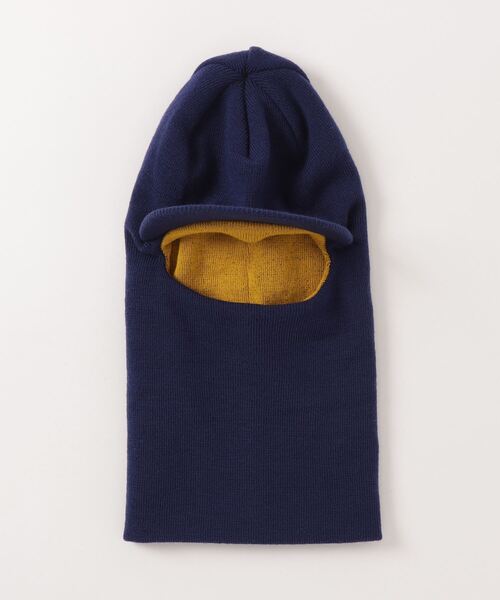 HLNA（エイチエルエヌエー）の「【Chi-bee】REVERSIBLE BALACLAVA（ニットキャップ/ビーニー・メンズ・ブラック/ブルー/ピンク・FREE）」の8枚目の写真