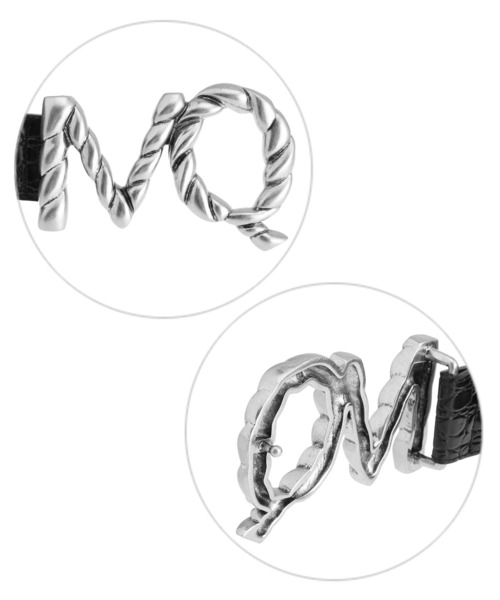 MARY QUANT（マリークワント）の「ロゴバックル ベルト（ベルト・レディース・ブラック・FREE）」の4枚目の写真