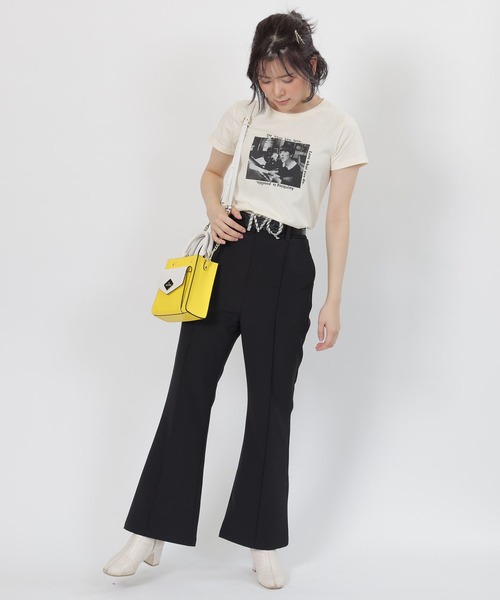 MARY QUANT（マリークワント）の「ロゴバックル ベルト（ベルト・レディース・ブラック・FREE）」の3枚目の写真