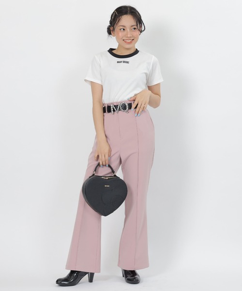 MARY QUANT（マリークワント）の「ロゴバックル ベルト（ベルト・レディース・ブラック・FREE）」の7枚目の写真