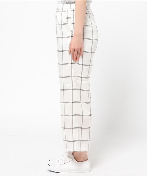 Kastane（カスタネ）の「【Kastane】イージーストレートパンツ（その他パンツ・レディース・ホワイト系その他/オフホワイト/ネイビー・FREE）」の10枚目の写真