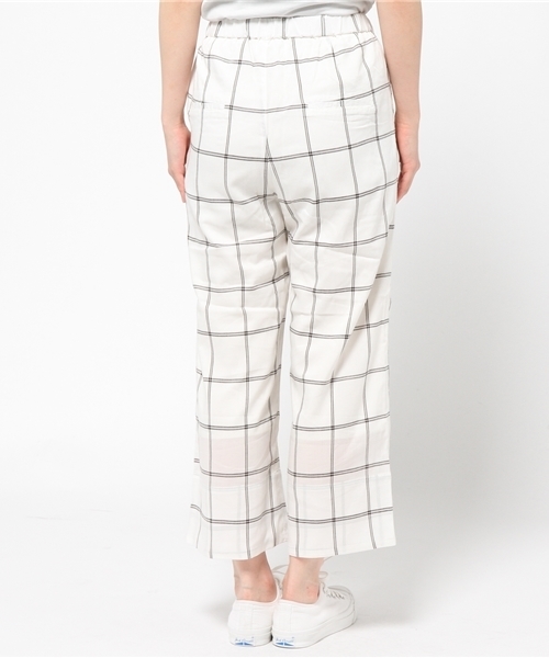 Kastane（カスタネ）の「【Kastane】イージーストレートパンツ（その他パンツ・レディース・ホワイト系その他/オフホワイト/ネイビー・FREE）」の11枚目の写真