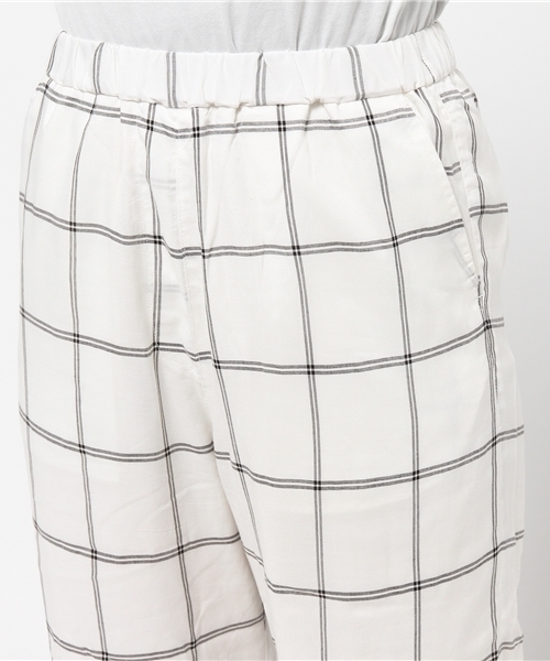 Kastane（カスタネ）の「【Kastane】イージーストレートパンツ（その他パンツ・レディース・ホワイト系その他/オフホワイト/ネイビー・FREE）」の12枚目の写真