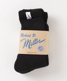 yield（イールド）の「【Robert P. Miller】ロバート・ピー・ミラー 綿混ジャスト丈ソックス 3Pセット 312C 339C（ソックス/靴下）」