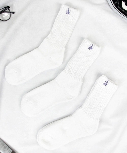 MILLER（ミラー）の「【Robert P. Miller】ロバート・ピー・ミラー 綿混ジャスト丈ソックス 3Pセット 312C 339C（ソックス/靴下・メンズ・ホワイト/その他/グレー/ブラック/マルチ・FREE/S）」の10枚目の写真