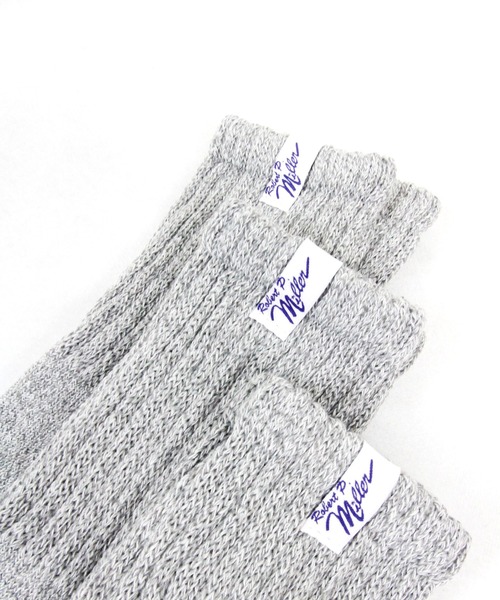 MILLER（ミラー）の「【Robert P. Miller】ロバート・ピー・ミラー 綿混ジャスト丈ソックス 3Pセット 312C 339C（ソックス/靴下・メンズ・ホワイト/その他/グレー/ブラック/マルチ・FREE/S）」の15枚目の写真