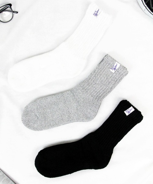 MILLER（ミラー）の「【Robert P. Miller】ロバート・ピー・ミラー 綿混ジャスト丈ソックス 3Pセット 312C 339C（ソックス/靴下・メンズ・ホワイト/その他/グレー/ブラック/マルチ・FREE/S）」の16枚目の写真