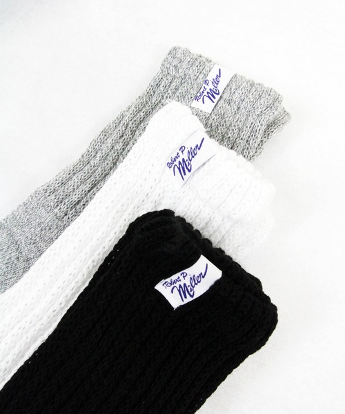 MILLER（ミラー）の「【Robert P. Miller】ロバート・ピー・ミラー 綿混ジャスト丈ソックス 3Pセット 312C 339C（ソックス/靴下・メンズ・ホワイト/その他/グレー/ブラック/マルチ・FREE/S）」の17枚目の写真