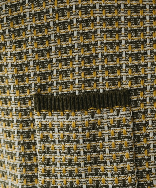 epnok（エプノック）の「ツイードニットカーディガン（カーディガン/ボレロ・メンズ・カーキ/ブルー/ブラック・SMALL/MEDIUM/LARGE）」の18枚目の写真