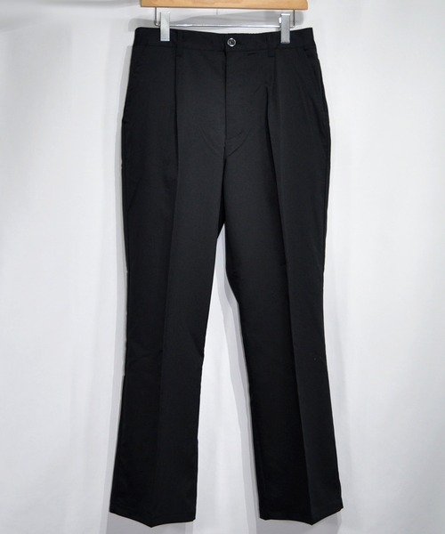 おしゃれスタ（オシャレスタ）の「TRセンタープレスフレアパンツ【IR】（その他パンツ・メンズ・ブラック/ベージュ/オフホワイト/サックスブルー/グリーン/モカ・M/L/XL）」の2枚目の写真