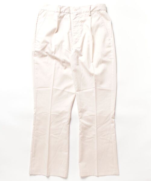 おしゃれスタ（オシャレスタ）の「TRセンタープレスフレアパンツ【IR】（その他パンツ・メンズ・ブラック/ベージュ/オフホワイト/サックスブルー/グリーン/モカ・M/L/XL）」の8枚目の写真