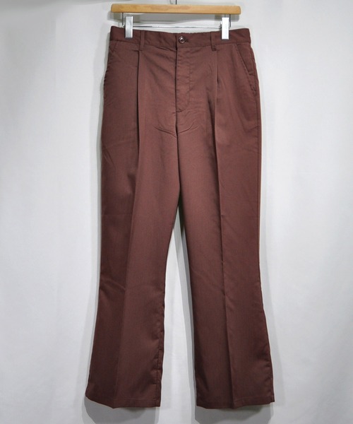 おしゃれスタ（オシャレスタ）の「TRセンタープレスフレアパンツ【IR】（その他パンツ・メンズ・ブラック/ベージュ/オフホワイト/サックスブルー/グリーン/モカ・M/L/XL）」の10枚目の写真