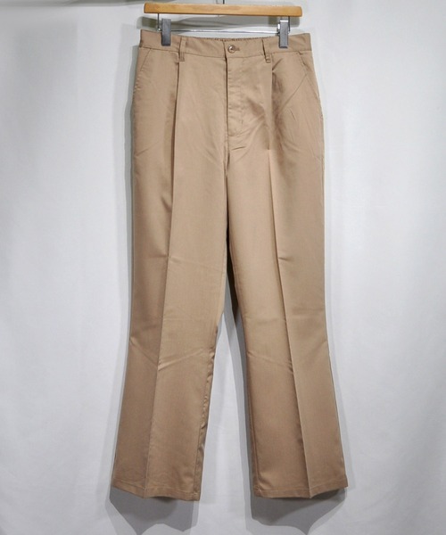 おしゃれスタ（オシャレスタ）の「TRセンタープレスフレアパンツ【IR】（その他パンツ・メンズ・ブラック/ベージュ/オフホワイト/サックスブルー/グリーン/モカ・M/L/XL）」の12枚目の写真