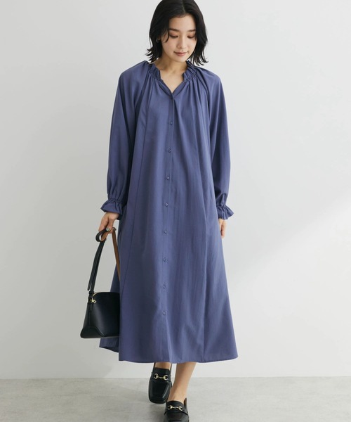 セール】ボリュームギャザーワンピース（ワンピース）｜Green Parks  