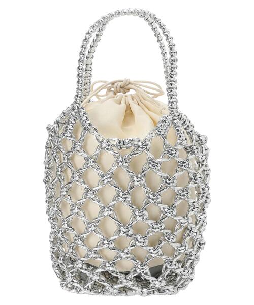 Green　Parks（グリーンパークス）の「OTO.HA.シルバー編みバッグ（ハンドバッグ・レディース・オレンジ/ブルー/イエロー/パープル・FREE）」の16枚目の写真