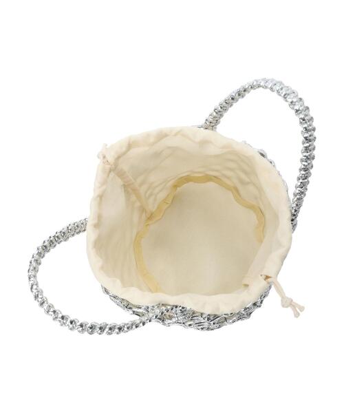 Green　Parks（グリーンパークス）の「OTO.HA.シルバー編みバッグ（ハンドバッグ・レディース・オレンジ/ブルー/イエロー/パープル・FREE）」の17枚目の写真