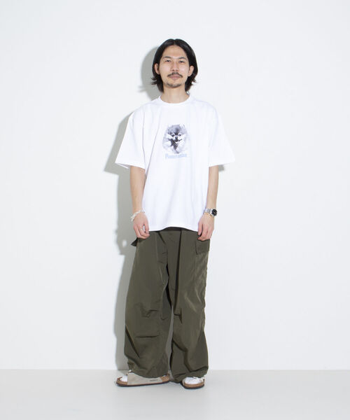 GLOSTER（グロスター）の「《23SS新柄追加!!》【GLOSTER/グロスター】DOG&CAT 犬猫プリントTシャツ（Tシャツ/カットソー・メンズ・ホワイト系その他2/ホワイト系その他5/ホワイト系その他/ホワイト系その他4/ホワイト系その他3/ホワイト系その他6/ホワイト系その他7・M/S/L）」の8枚目の写真