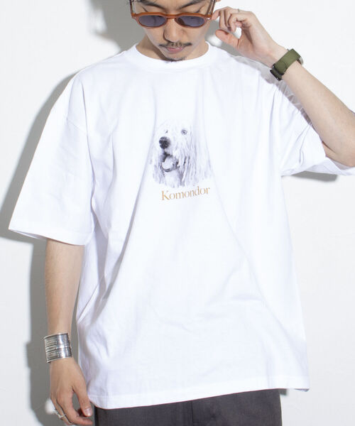 GLOSTER（グロスター）の「《23SS新柄追加!!》【GLOSTER/グロスター】DOG&CAT 犬猫プリントTシャツ（Tシャツ/カットソー・メンズ・ホワイト系その他2/ホワイト系その他5/ホワイト系その他/ホワイト系その他4/ホワイト系その他3/ホワイト系その他6/ホワイト系その他7・M/S/L）」の16枚目の写真