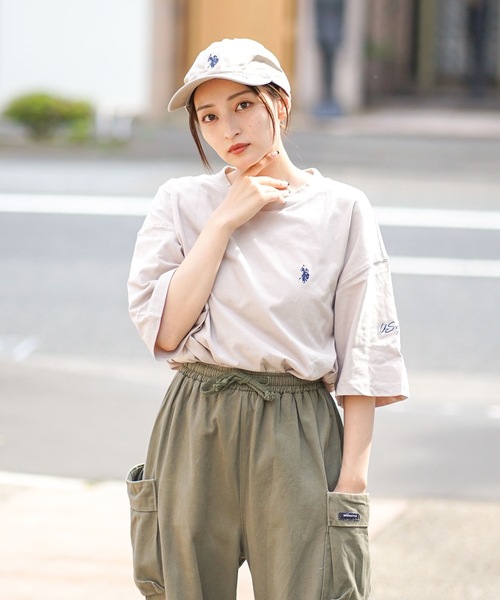 新品★未使用 BANDELBASIC N/S POLO ONE-PIECE XS セール】【U.S.POLO ASSN./ユーエスポロアッスン】ワンポイント