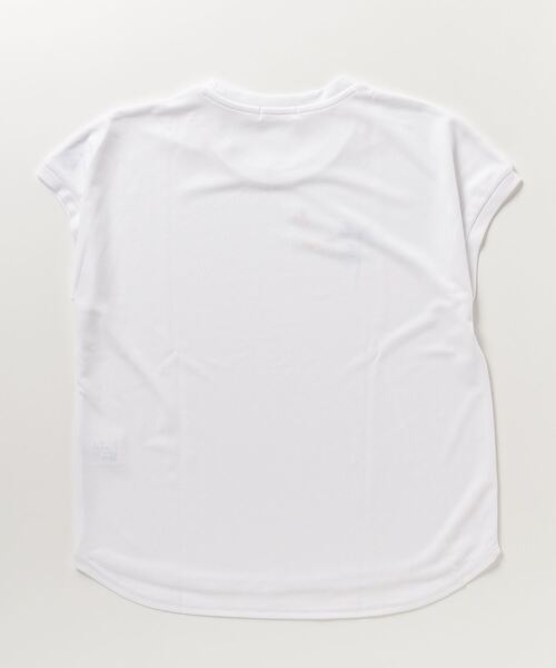 le coq sportif（ルコックスポルティフ）の「ルコックスポルティフ  接触涼感フレンチスリーブTシャツ（Tシャツ/カットソー・レディース・ネイビー/ホワイト/サックスブルー・M/XL/L）」の4枚目の写真