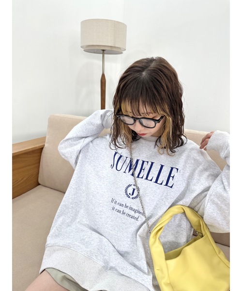 jumelle（ジュメロ）の「【ユニセックス】ユニセックスロゴスウェット（スウェット・レディース・グレー・MEDIUM/LARGE）」の10枚目の写真