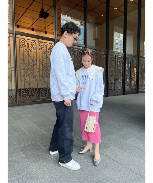 jumelle（ジュメロ）の「【ユニセックス】ユニセックスロゴスウェット（スウェット・レディース・グレー・MEDIUM/LARGE）」の17枚目の写真