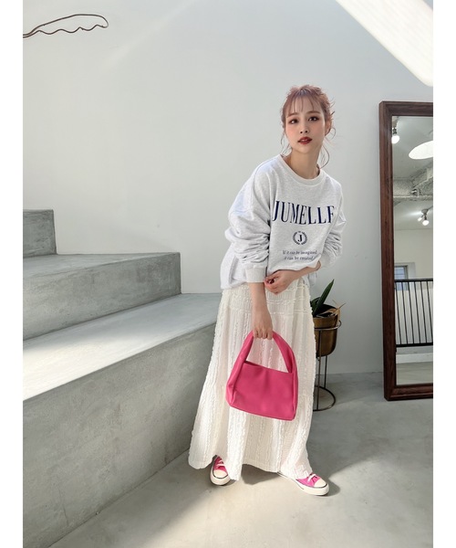 【ユニセックス】ユニセックスロゴスウェット(スウェット)|jumelle(ジュメロ) 【ユニセックス】ユニセックスロゴスウェット(スウェット)|jumelle(ジュメロ)